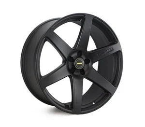 To Suit AUDI Q7 2016 TO CURRENT WHEELS PACKAGE: 22x9.5 Simmons S6 Matte Black... - Picture 1 of 2