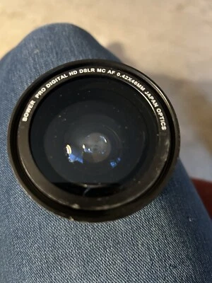 Bower Pro Digital HD DSLR MC AF 0.42x46mm Camera Lens Macro Japan Optics GENUINE - Image 1 of 4