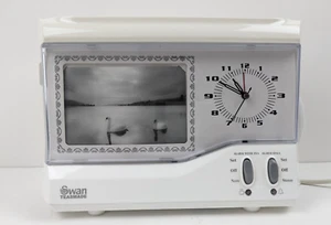 Swan Teasmade Model STM102N White Alarm Clock Timer Vintage Retro Tea Brewer - Picture 1 of 17