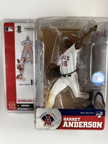 McFARLANE SPORTS PICKS MLB SERIES 10 GARRETT ANDERSON ANAHEIM ANGELS CHASE UNI Cover