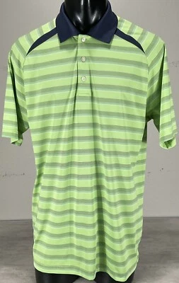 Polo Bolle Golf Tech manga corta talla L rayas verdes Foto 1 de 4
