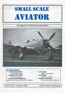 SMALL SCALE AVIATOR V1 N2 WW2 USAAF BEAUFIGHTER XFJ-2 FIAT G.50 P-47 NIEUPORT 11 - Picture 1 of 4