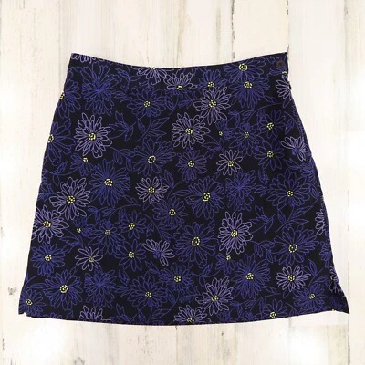 EP Pro Skort Womens 6 Navy Blue Floral Golf Tennis Pickleball NEW - Image 1 of 4