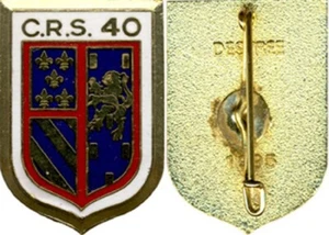 C.R.S. 40, Compagnie Républicaine de Sécurité, Emaille, Auflage 1995, DESTREE (1387) - Bild 1 von 1