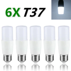 6X T37 LED lamp tube stick 6W E27 cold white 6500K daylight Energy saving lamps - Picture 1 of 5