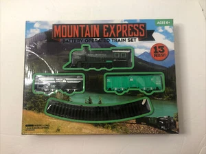 Train set,Moutain Express Battery Operated  13 pc by Gener8  age 6+ - Picture 1 of 2