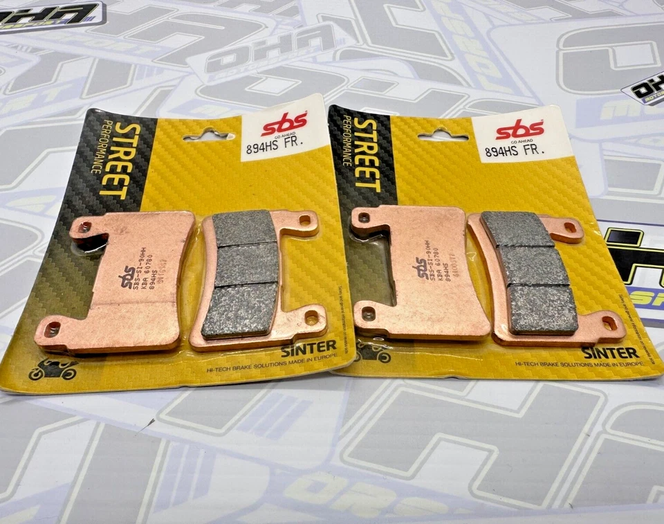 SBS HS Street Sinter HH Front Brake Pads for Kawasaki ZX6R 636 2013-2023 - Image 1 of 1