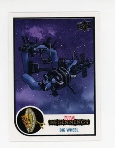 2022 Upper Deck Marvel Beginnings #82 Big Wheel Trading Card WHITE BORDER - Picture 1 of 1