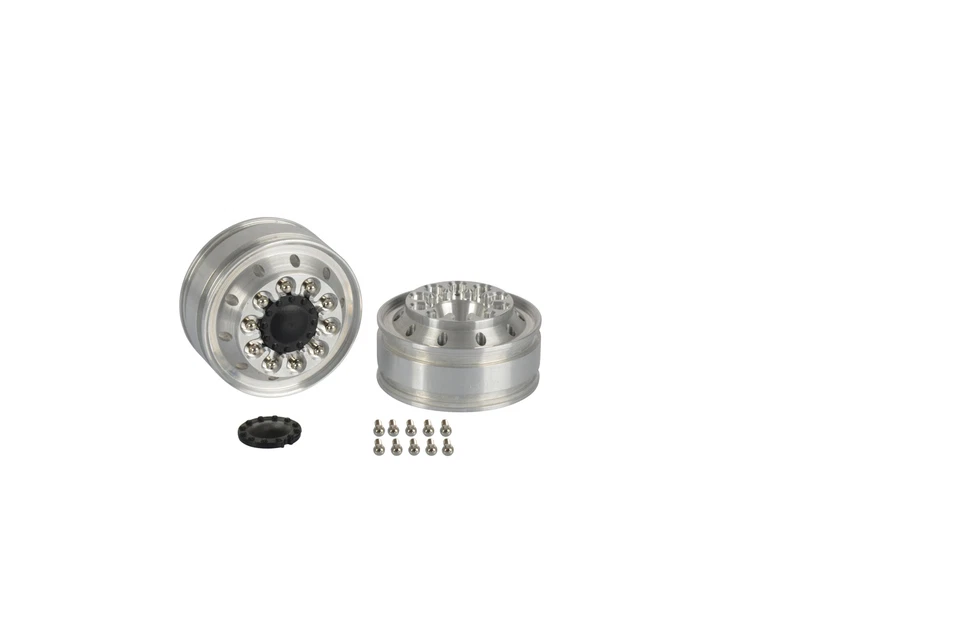 Carson 1:14 Truck Alu Felge schmal (2) AG-Vorderachse Nr 500907272 - Bild 1 von 1