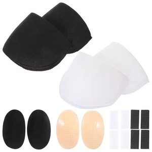  4 Pairs Non-skid Shoulder Pads Invisible Sponge Cushions Anti Slip - Picture 1 of 12
