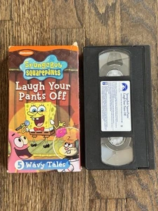 SpongeBob SquarePants: Laugh Your Pants Off (2003, VHS) - Picture 1 of 3