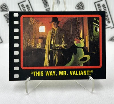 Roger Rabbit 1987 ┆ Vintage Wax Pack Card ┆ This Way, Mr Valiant ┆ #34 - Bild 1 von 2