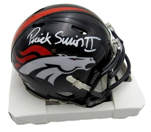 Patrick Surtain Signed/Auto Mini Football Helmet Denver Broncos Prova 200064 - Picture 1 of 3
