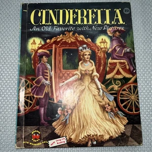 Cinderella Book. A Treasure Book. Copyright 1954. - Picture 1 of 7