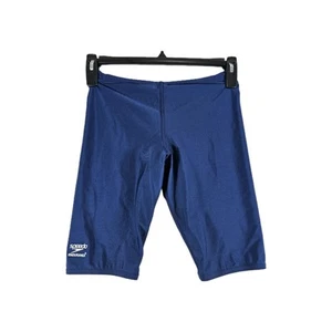 Speedo Endurance+ Jammer Swim Shorts Men's 32 Navy Style 805014 9" Inseam NWT - Imagen 1 de 11