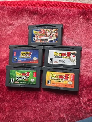 Authentic Tested Dragon Ball Z Game Boy Advance Video Game Bundle Lot - Image 1 of 4