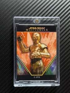 2024 Topps Star Wars Masterwork C-3PO /10 - Picture 1 of 2