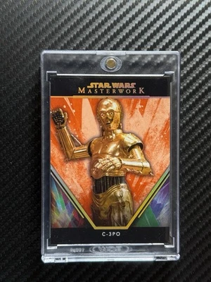 2024 Topps Star Wars Masterwork C-3PO /10 - Image 1 of 2