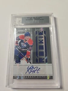 2013 Leaf Best Of HOCKEY 2011-12 Certified #219 R.nugent -Hopkins Jsy Au - Picture 1 of 11