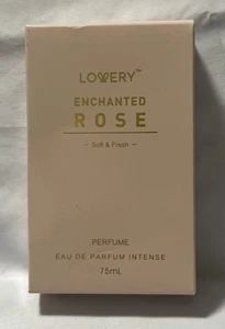 LOVERY Enchanted ROSE Perfume Intense EDP 75 ml NIB GWP - Picture 1 of 3