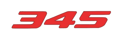 Базовый набор наклеек 345 подходит для зарядного устройства Hemi 5.7 SRT Durango Challenger RAM - Изображение 1 из 4