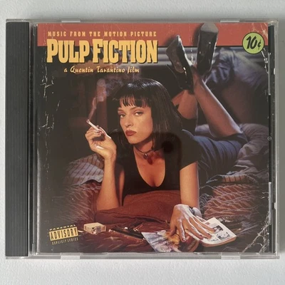 Pulp Fiction Soundtrack CD 1994 Quentin Tarantino Music from the Motion Picture Foto 1 de 4