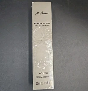 M Asam Resveratrol Premium NT50 Concentrated Youth Serum 50ml 1.69 fl oz. NIB - Picture 1 of 2