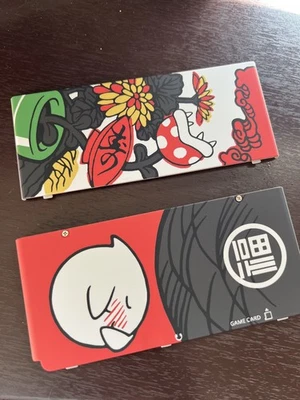 Новый Nintendo 3DS Kisekae крышка пластины No 071 - Boo Mario Hanafuda (не OEM) - Изображение 1 из 2