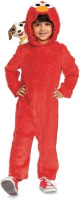 Elmo w/Tango Classic Toddler Sesame Street Fancy Dress Halloween Child Costume - Image 1 of 3