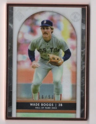 Wade Boggs 2020 Topps Transcendent Hall of Fame Icons Framed Card #14 /50 - Image 1 of 2