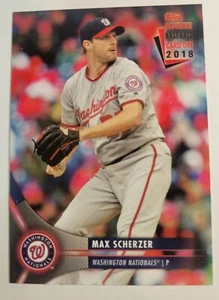 2018 Max SCHERZER Topps National Baseball Card Day #30 Washington Nationals MLB - Foto 1 di 2