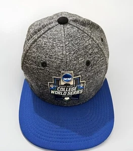Zephyr NCAA 2018 Men's College World Series Omaha One Size Grey/Blue Cap - Picture 1 of 12