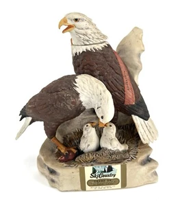 Ski Country Large 750ml 9" - Birth of Freedom Bald Eagle Decanter - Picture 1 of 6
