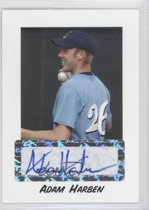 2004 Just Minors Just Rookies Auto Adam Harben #33 Auto