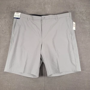 IZOD Golf Swing Flex Gray Chino Shorts Mens Size 42 New - Picture 1 of 11
