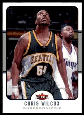 2006-07 Fleer Крис Уилкокс. Seattle SuperSonics No181 - Изображение 1 из 2