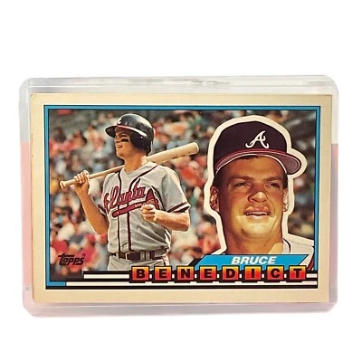 1989 Topps Big #83 Bruce Benedict - Image 1 of 2
