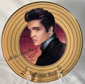 ELVIS PRESLEY Massivgold Platte ""Love Me Tender"" Bradford Exchange; Top COA - Bild 1 von 4