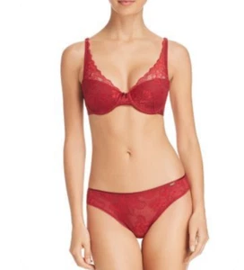 Chantelle Womens Grena Red Lace Bikini L10534 Size Small - Picture 1 of 3