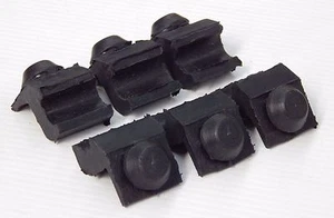 SIDE HOOD BONNET RUBBERS 6 for TOYOTA COROLLA SPRINTER KE10 KE11 KE15 KE16 KE17 - Picture 1 of 1