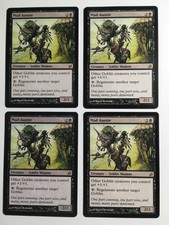 Mad Auntie x4 - Lorwyn - all NM - mtg - English - magic - playset - goblin lord