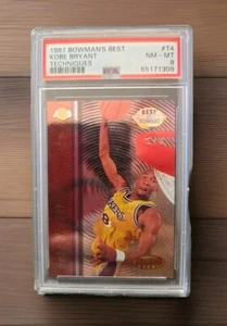 Kobe Bryant 1997 Bowman's Best Techniques #T4 PSA 8 Los Angeles Lakers - Bild 1 von 2