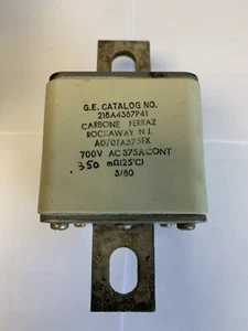 General Electric 218A4387P41 375A 700V Fuse - Picture 1 of 3