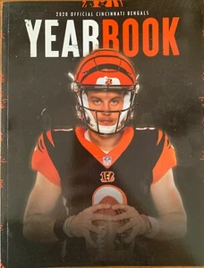 2020 CINCINNATI BENGALS YEARBOOK JOE BURROW ROOKIE SUPER BOWL LVI SUPERBOWL 57 ? - Picture 1 of 2