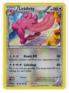Lickilicky 79/111 XY - Furious Fists Reverse Holo - Pokemon Karte - Bild 1 von 2