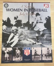 All American Girls Professional Baseball League Poster - AAGPBL Look!!
