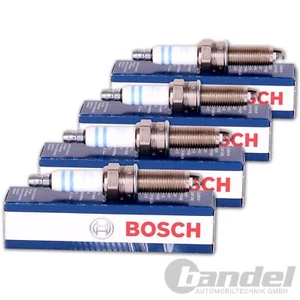 4 BOSCH ZÜNDKERZEN passend für BMW K 1200 FIAT 500 PUNTO STILO ALFA MITO FORD KA - Bild 1 von 1