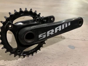 SRAM carbon mountain bike cranks 170 Like X0 Red - Picture 1 of 4