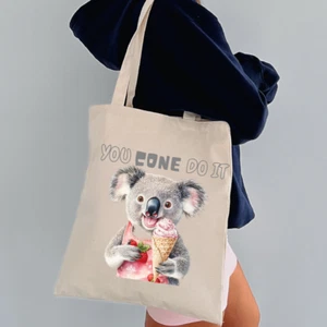 Koala Tote, Aussie anvas Bag, Australian Animal Canvas Tote Bag, Koala Lover Bag - Picture 1 of 6