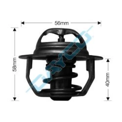 ТЕРМОСТАТ И ПРОКЛАДКА ПОДХОДИТ SUBARU FORESTER С 2,0 Л 2,5 Л 4-ЦИЛИНДРОВЫЙ ДВИГАТЕЛЬ 1997-2013 - Изображение 1 из 2